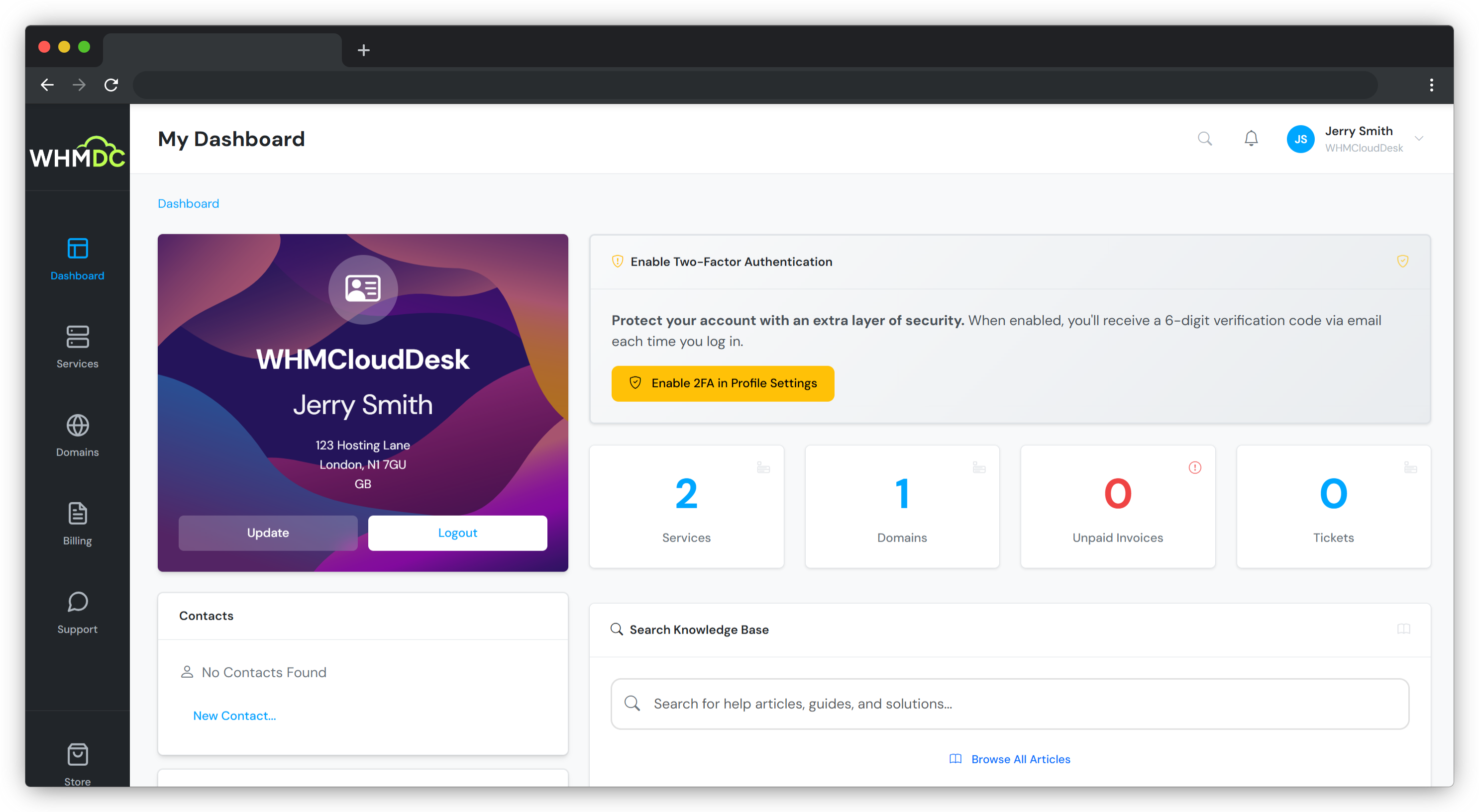 WHMDeskCloud (WHMDC)